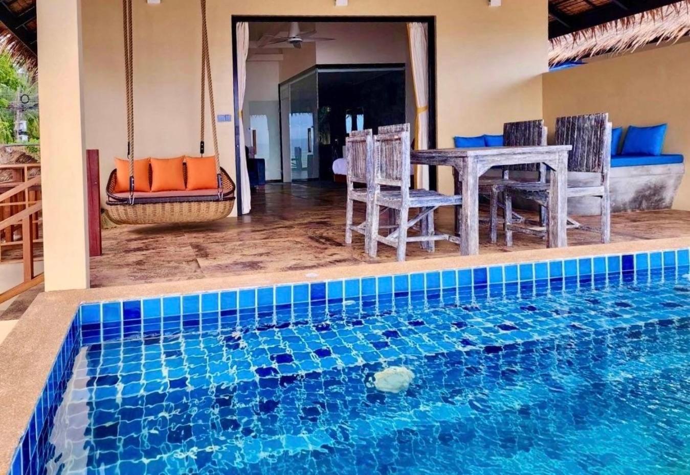 Absolute Beachfront Villas バーン・タイ エクステリア 写真