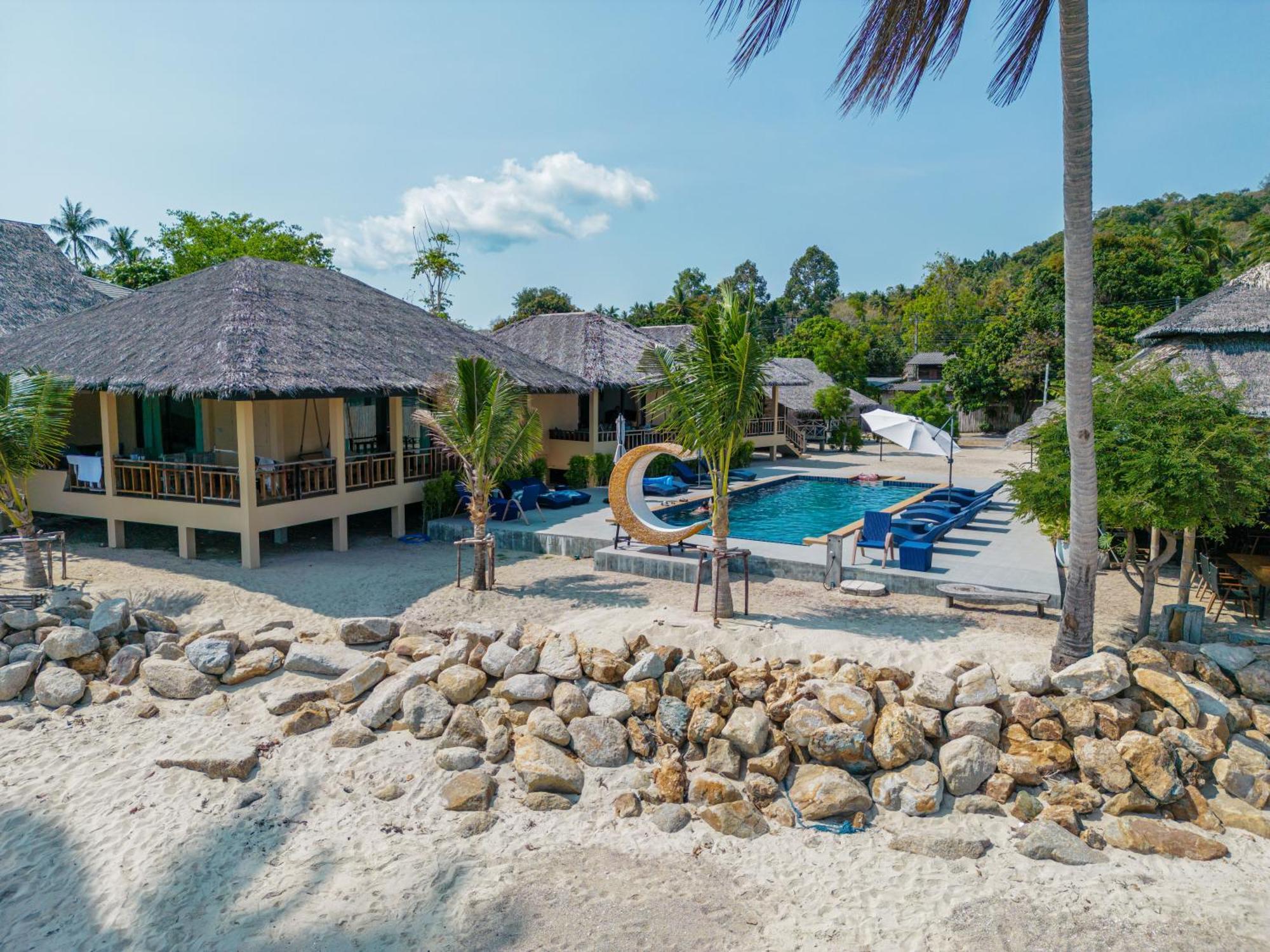 Absolute Beachfront Villas バーン・タイ エクステリア 写真